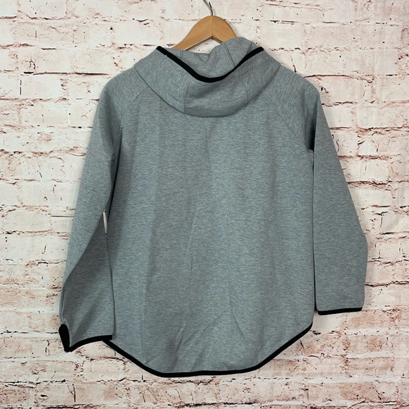 Nike Tech Full Zip Cape Hoodie Gray - Picture 5 of 7